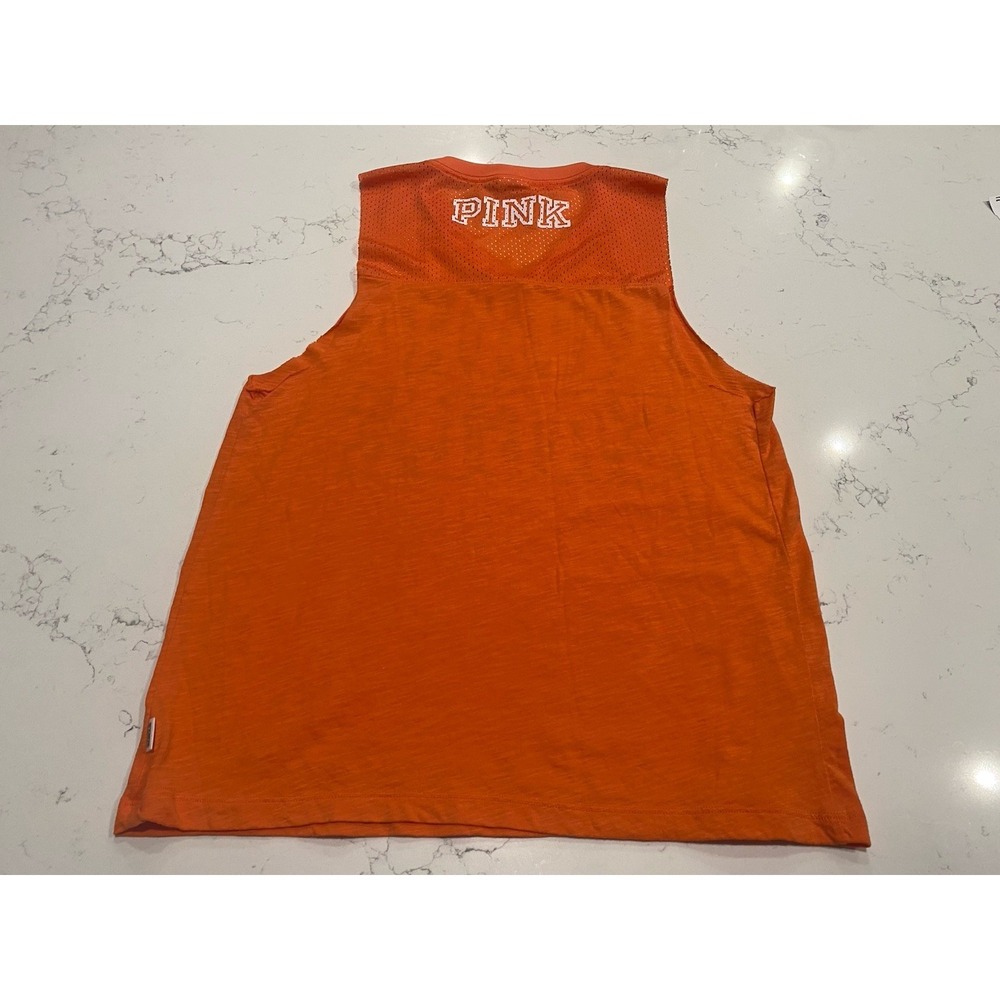 RARE Victoria's Secret PINK Auburn University Tank War Eagle Workout Top Small - Picture 3 of 7